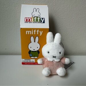 Miffy Casual Series 1 Plush Keychain - Pink/Peach